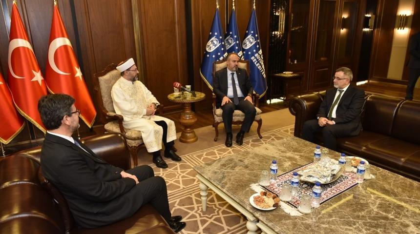 Diyanet İşleri&rsquo;nden Aktaş&rsquo;a destek teşekk&uuml;r&uuml;