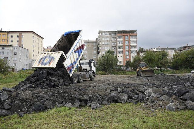 Tekkeköy şehir içi minibüsçülerinin yer sorunu çözüldü