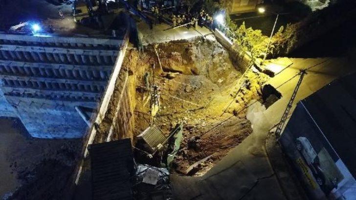 Ümraniye'deki göçükten ilk görüntüler G1