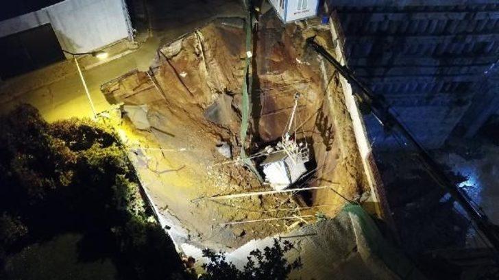 Ümraniye'deki göçükten ilk görüntüler G2