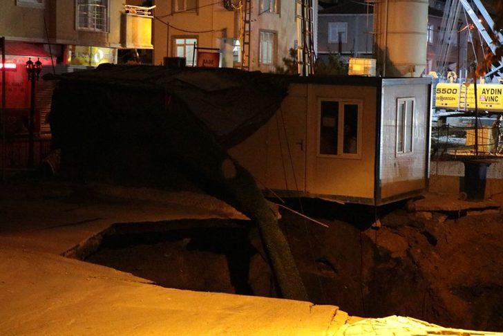 Ümraniye'deki göçükten ilk görüntüler G4