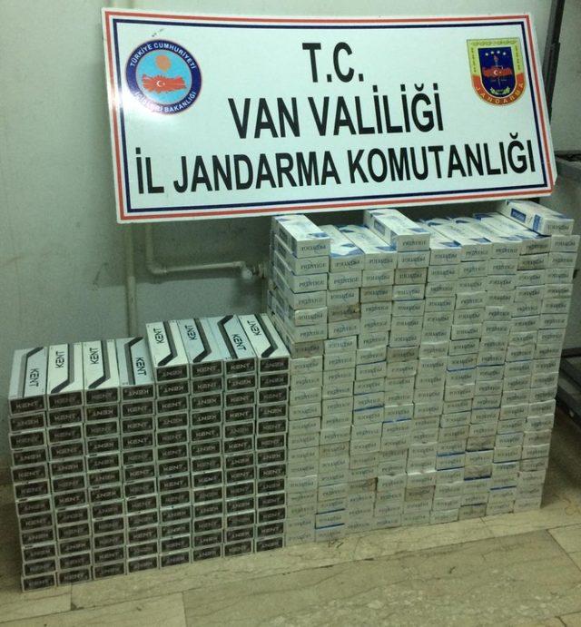 Van’da 23 bin 120 paket kaçak sigara ele geçirildi