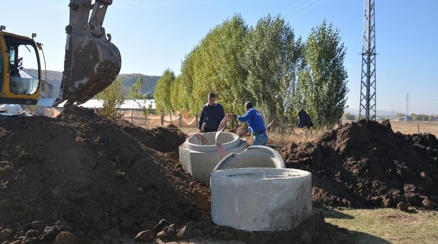 Patnos&rsquo;ta altyapı &ccedil;alışmaları