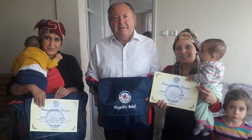 6 yılda 6 bin 300 bebeğe "hemşehrilik" beratı