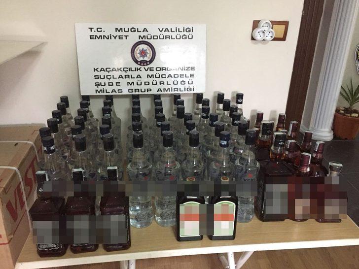 Milas’ta sahte içki operasyonu; 11 gözaltı G1
