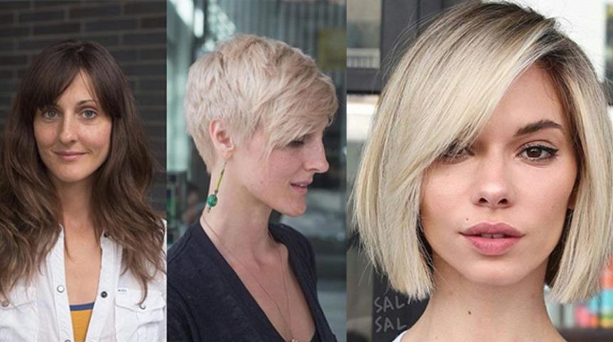 Saçlarını kestirip bambaşka biri olan 18 kadın