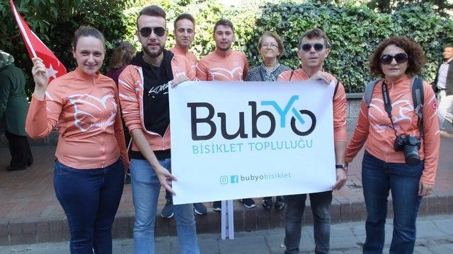 BUBYO Bisiklet Topluluğu büyük bir etkinliğe öncülük yaptı