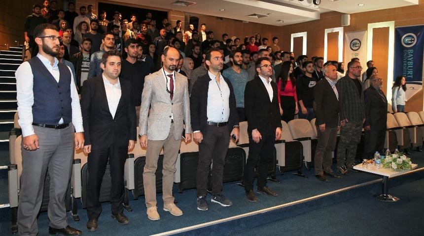 İnşaat Mühendisliği Bölümü’nden baret giydirme merasimi