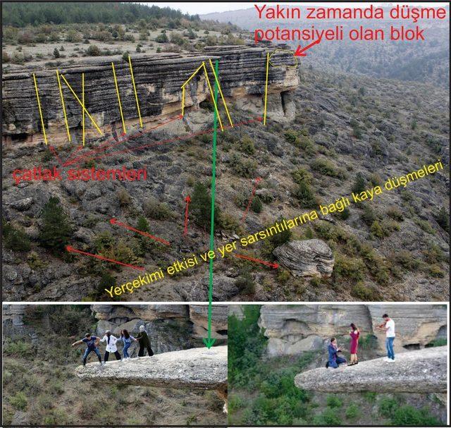 Ölüm riskine karşı 'taş teras' telle çevrildi