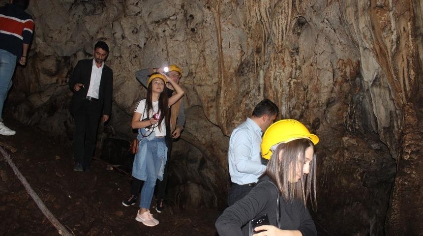 Nald&ouml;ken Mağarası turizme kazandırılıyor