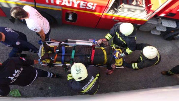 Edirne'de meydana gelen patlama sonrası görüntüler G2