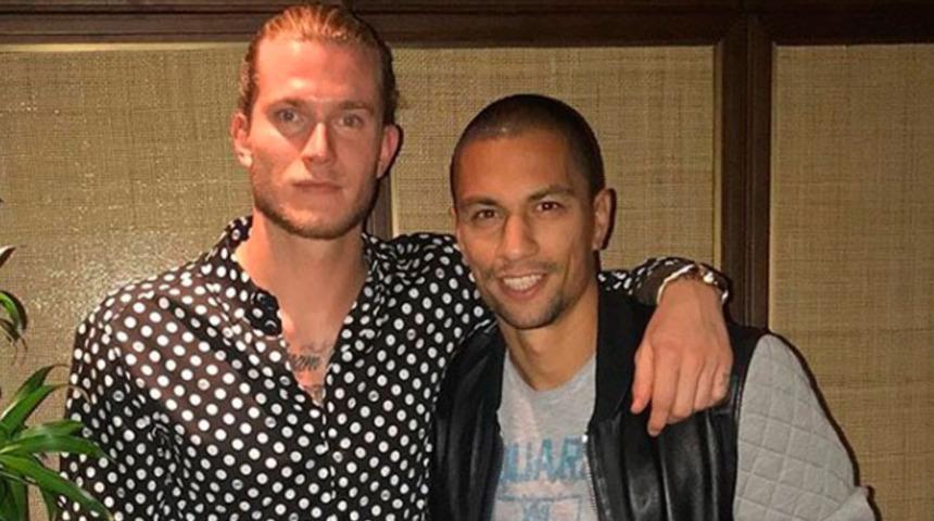 G&ouml;khan İnler Loris Karius ile fotoğrafını paylaştı