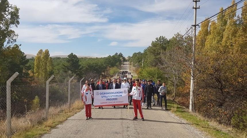 Kaman il&ccedil;esinde &rsquo;&Ouml;ğrendiklerimi Uyguluyorum&rsquo; adlı projeye destek