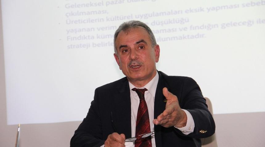 TTB Başkanı Ergan KT&Uuml;&rsquo;de fındığı anlattı