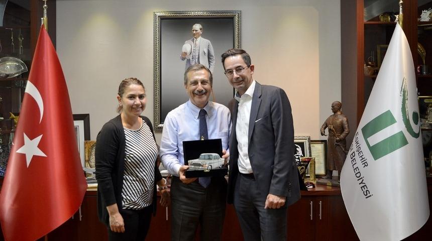 ECE T&uuml;rkiye Ceo&rsquo;su Zeıselmaıer&rsquo;den Başkan Ata&ccedil;&rsquo;a ziyaret