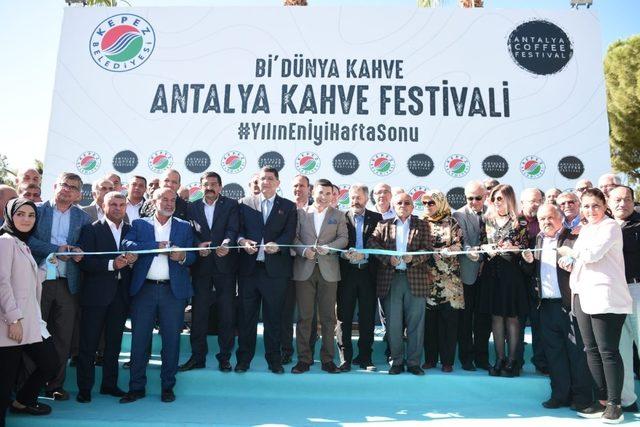 Kepez’in kahve festivali başladı