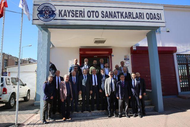 Oto Sanatkarlar’dan Başkan Çelik’e teşekkür