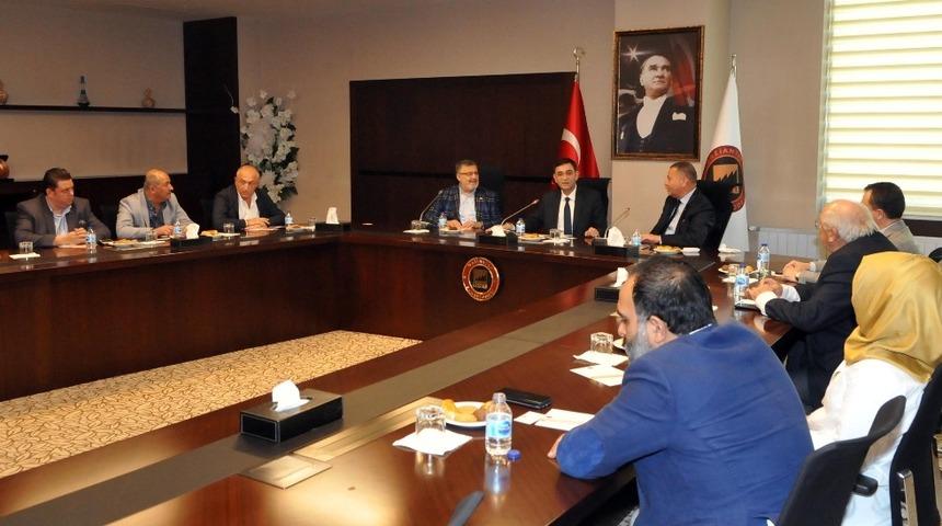 HASİAD y&ouml;netiminden GSO&rsquo;ya ziyaret