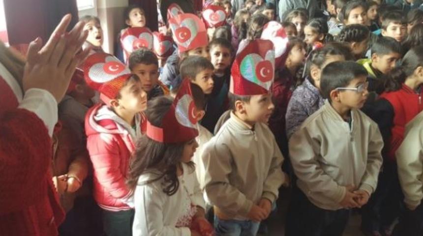 Şehit Yarbay Songül Yakut'un çocuklarından büyük dayanışma