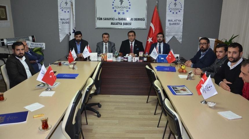 Başkan Polat, T&Uuml;MSİAD&rsquo;ın konuğu oldu