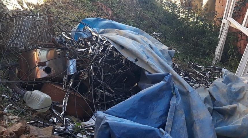 Kablo hırsızlığı zanlısı tutuklandı