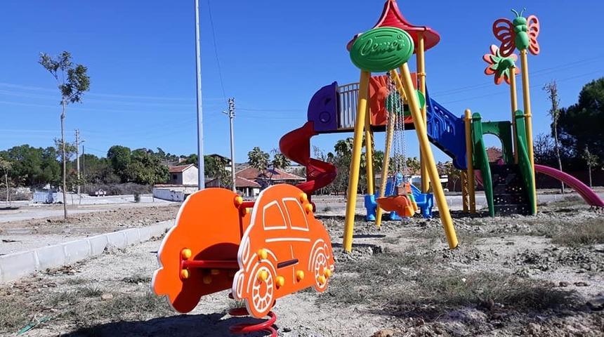 Osmancalı&rsquo;da &ccedil;ocukları sevindiren &ccedil;alışma