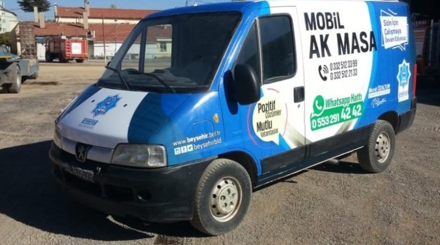 Beyşehir&rsquo;de &lsquo;Mobil Ak Masa&rsquo; d&ouml;nemi