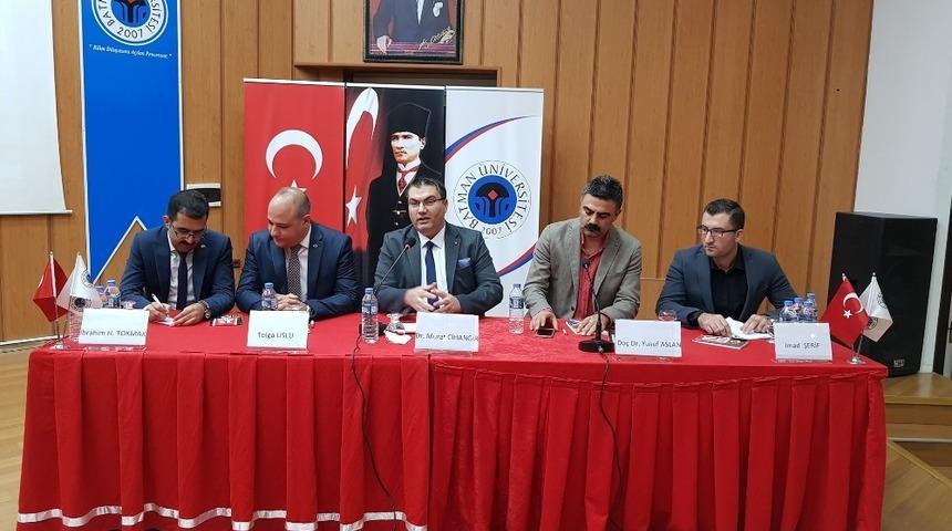 Batman&rsquo;daki Sığınmacılar ve Şehrimize Etkileri isimli panel d&uuml;zenlendi