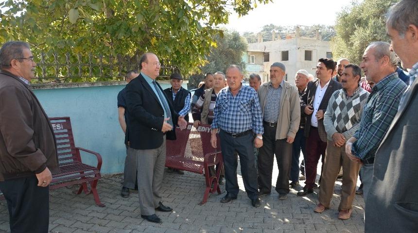 Başkan  &Ouml;zakcan, Doğan Mahallesini ziyaret etti