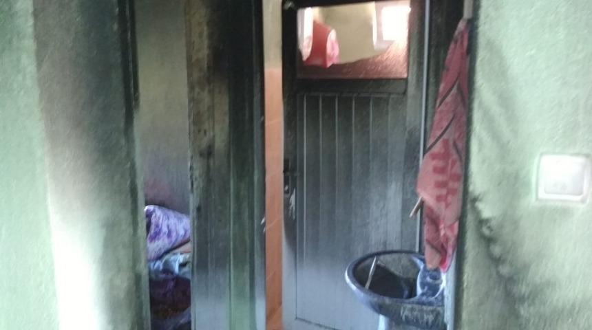 Şaphane&rsquo;de yangın