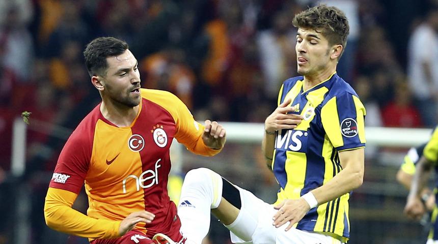 İlk yarı Galatasaray, ikinci yarı Fenerbah&ccedil;e: 2-2