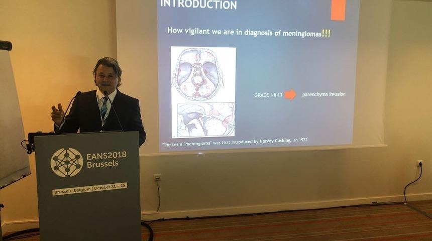 EANS Kongresinin sunumunu Acıbadem Kayseri&rsquo;den G&ouml;koğlu yaptı