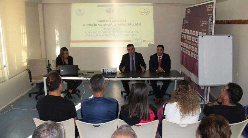 Sportif yetenek taraması y&uuml;r&uuml;tme kurulu toplantısı