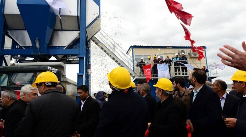 Ardahan’da Asfalt Plent tesisi törenle hizmete girdi