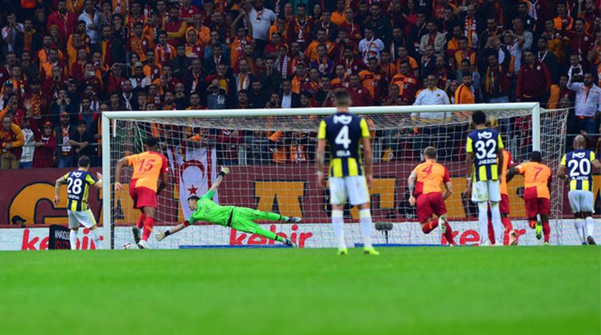 Fenerbah&ccedil;e, Galatasaray karşısında VAR'dan penaltı kazandı