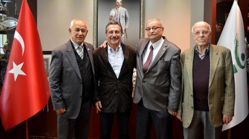 Emekliler Derneğiden Ata&ccedil;&rsquo;a ziyaret