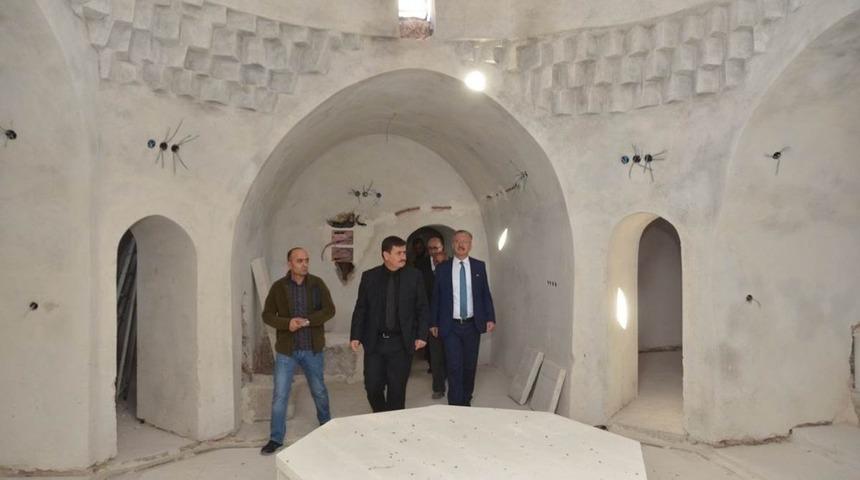 &Ccedil;adırcı hamamı vatandaşların hizmetine a&ccedil;ılacak