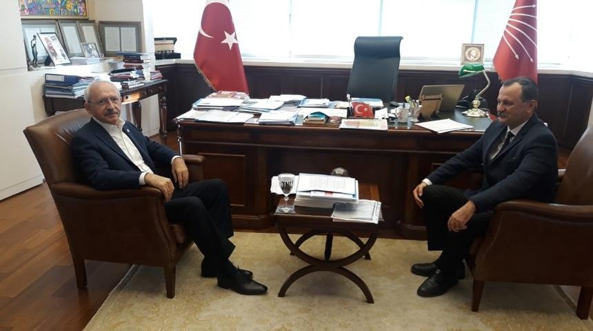 CHP&rsquo;li Balaban Ankara&rsquo;da Kılı&ccedil;daroğlu ile g&ouml;r&uuml;şt&uuml;