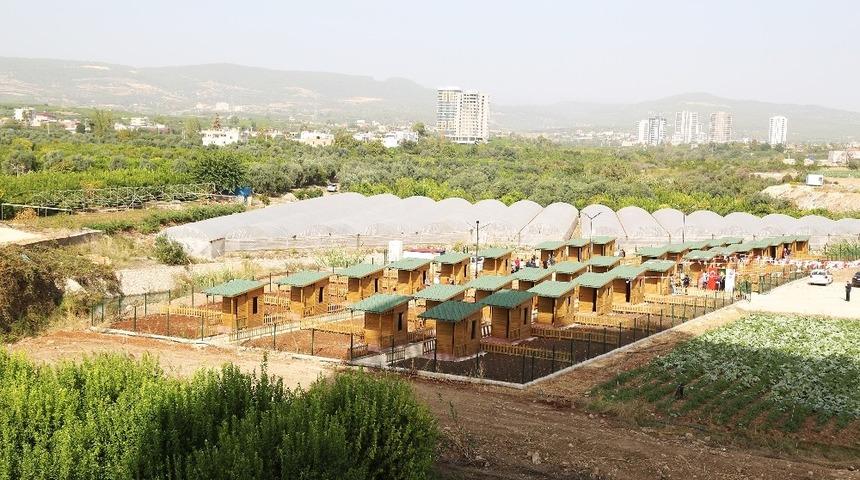 Mezitli Belediyesi 5. Etap Hobi Bah&ccedil;esi a&ccedil;ıldı