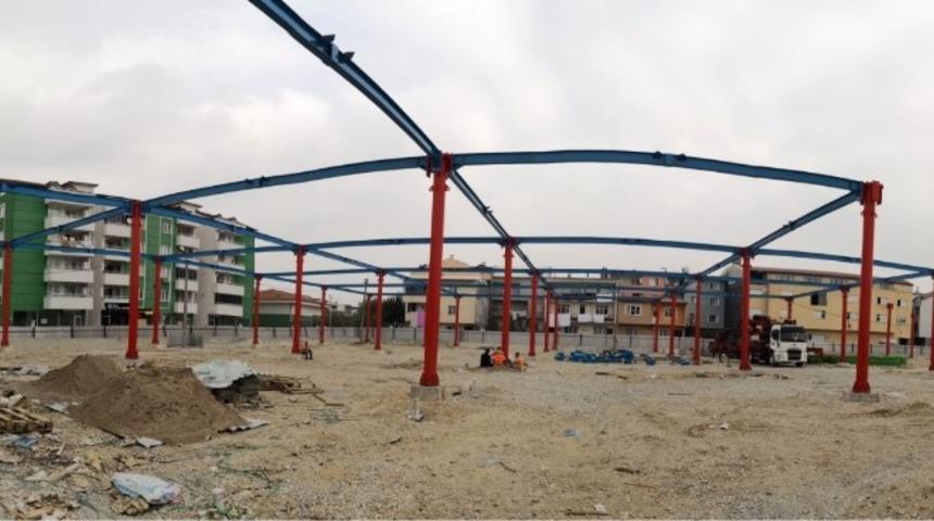 Panayır&rsquo;a modern pazar yeri