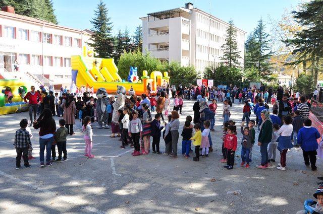 Dağ yöresi öğrencileri Kızılay’ı öğrendi