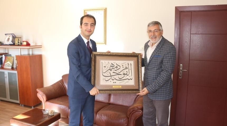 Başkan Bozkurt&rsquo;tan Kaymakam Uzan&rsquo;a hayırlı olsun ziyareti