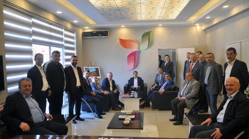 Milletvekillerinden Kaymakam Evlice&rsquo;ye hayırlı  olsun ziyareti