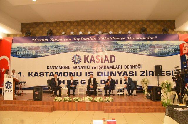 1. Kastamonu İş Zirvesi gerçekleştirildi