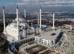 Çamlıca Camii'nin bitmesine bir adım kaldı