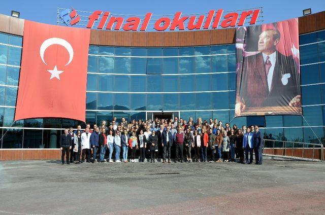 Doğan Cüceloğlu Kayseri Final Okullarında seminer verdi