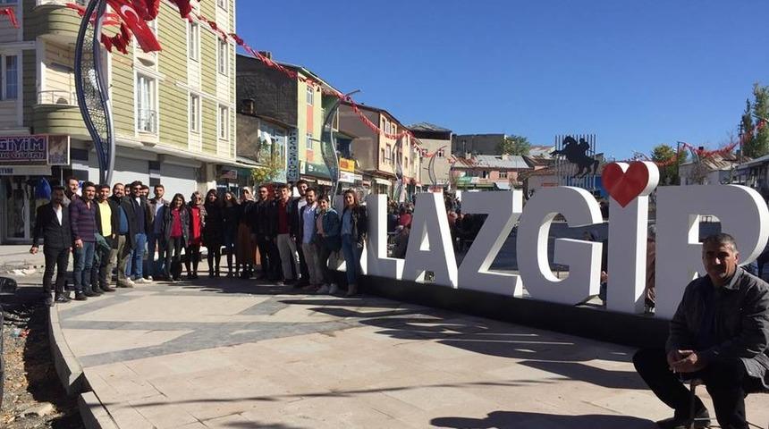 &Uuml;niversite &ouml;ğrencileri Malazgirt ruhunu yerinde yaşadılar