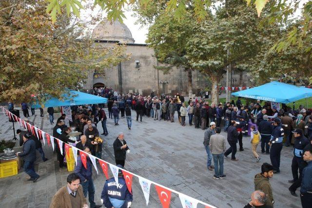 Sabah çorbası Melikgazi Belediyesinden