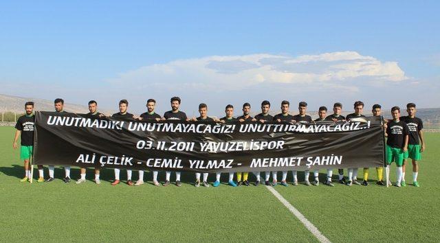 Yavuzelispor oyuncuları 6 yıl sonra anıldı