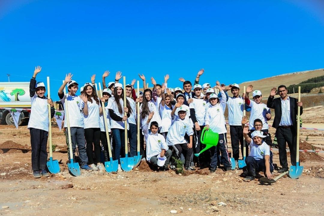 Şehitkamil&rsquo;de 17. etap bi d&uuml;nya yeşil ormanı kuruluyor